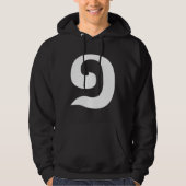 Cambodjaans nummer 1 / Eén / ១ (Muchara) Khmer Lan Hoodie (Voorkant)