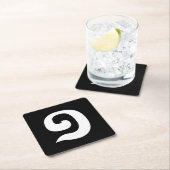 Cambodjaans nummer 1 / Eén / ១ (Muchara) Khmer Lan Kartonnen Onderzetters (Insitu)