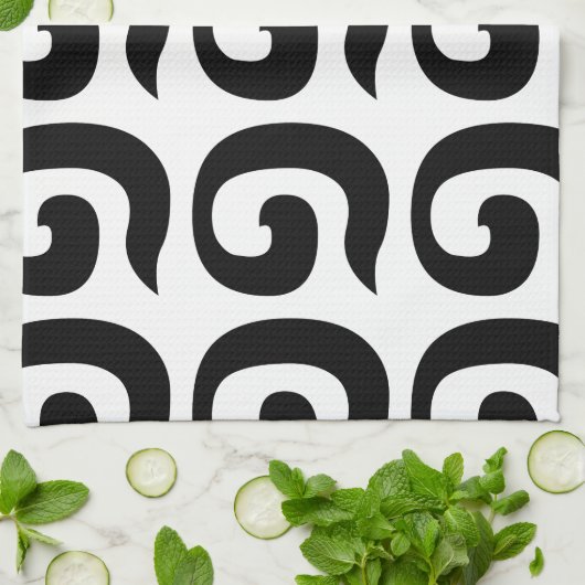 Cambodjaans nummer 1 / Eén / ១ (Muchara) Khmer Lan Theedoek (Gevouwen)