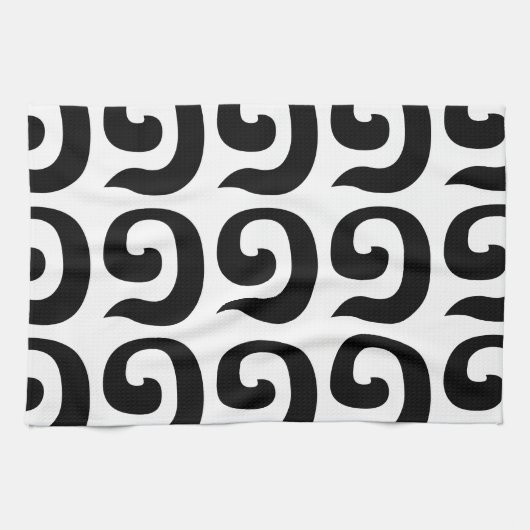 Cambodjaans nummer 1 / Eén / ១ (Muchara) Khmer Lan Theedoek (Horizontaal)