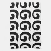 Cambodjaans nummer 1 / Eén / ១ (Muchara) Khmer Lan Theedoek (Verticaal)