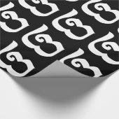 Cambodjaans nummer 2 / Twee / ២ (Pi) Khmer Languag Cadeaupapier (Hoek)