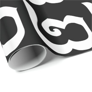 Cambodjaans nummer 2 / Twee / ២ (Pi) Khmer Languag Cadeaupapier