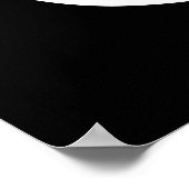 Cambodjaans nummer 2 / Twee / ២ (Pi) Khmer Languag Poster (Hoek)