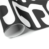 Cambodjaans nummer 3 / Three / ៣ (Bei) Khmer Scrip Cadeaupapier (Rol Hoek)