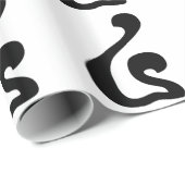 Cambodjaans nummer 4 / Vier / ៤ (Buen) Khmer Scrip Cadeaupapier (Rol Hoek)