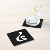 Cambodjaans nummer 4 / Vier / ៤ (Buen) Khmer Scrip Kartonnen Onderzetters (Insitu)