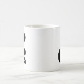 Cambodjaans nummer 4 / Vier / ៤ (Buen) Khmer Scrip Koffiemok (Center)