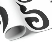 Cambodjaans nummer 6 / Six / ៦ (Pram Mucharj) Khme Cadeaupapier (Rol Hoek)