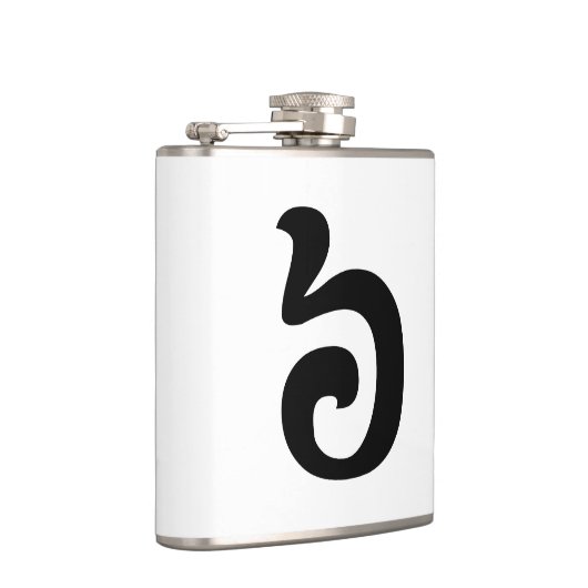 Cambodjaans nummer 6 / Six / ៦ (Pram Mucharj) Khme Heupfles (Rechts)