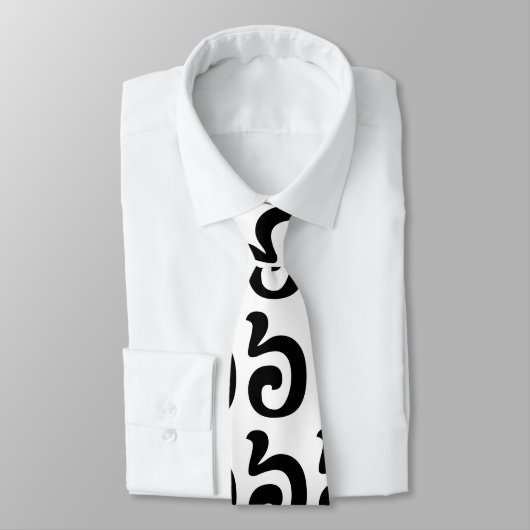 Cambodjaans nummer 6 / Six / ៦ (Pram Mucharj) Khme Stropdas (Gebonden)