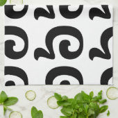 Cambodjaans nummer 6 / Six / ៦ (Pram Mucharj) Khme Theedoek (Gevouwen)