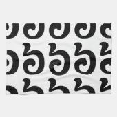 Cambodjaans nummer 6 / Six / ៦ (Pram Mucharj) Khme Theedoek (Horizontaal)