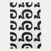 Cambodjaans nummer 6 / Six / ៦ (Pram Mucharj) Khme Theedoek (Verticaal)