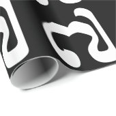 Cambodjaans nummer 7 / Seven / ៧ (Pram Pi) Khmer Cadeaupapier (Rol Hoek)