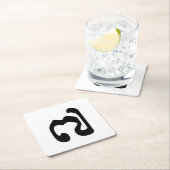 Cambodjaans nummer 7 / Seven / ៧ (Pram Pi) Khmer Kartonnen Onderzetters (Insitu)