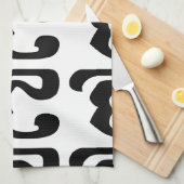 Cambodjaans nummer 7 / Seven / ៧ (Pram Pi) Khmer Theedoek (Quarter Fold)