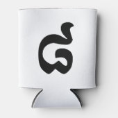 Cambodjaans nummer 8 / acht / ៨ (Pram Bei) Khmer Blikjeskoeler (Voorkant)