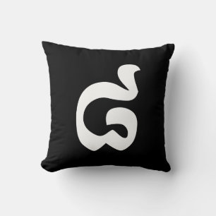 Cambodjaans nummer 8 / acht / ៨ (Pram Bei) Khmer Kussen