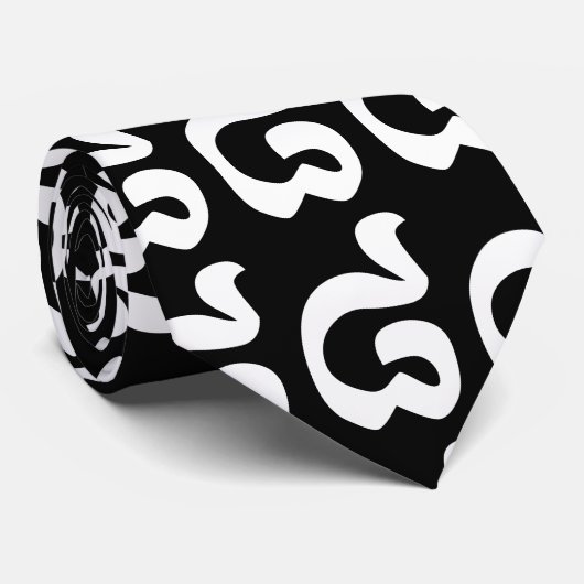 Cambodjaans nummer 8 / acht / ៨ (Pram Bei) Khmer Stropdas (Opgerold)