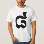 Cambodjaans nummer 8 / acht / ៨ (Pram Bei) Khmer T-shirt (Voorkant)