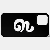 Cambodjaans nummer 9 / Nine / ៩ (Pram Buen) Khmer Case-Mate iPhone Case (Achterkant (horizontaal))