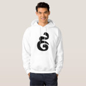 Cambodjaans nummer 9 / Nine / ៩ (Pram Buen) Khmer Hoodie (Voorkant volledig)