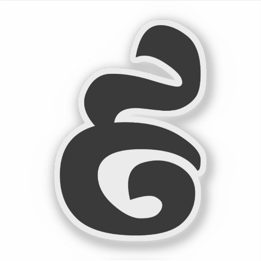 Cambodjaans nummer 9 / Nine / ៩ (Pram Buen) Khmer Sticker (Voorkant)