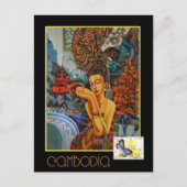  Cambodjaans reizen Briefkaart (Voorkant)