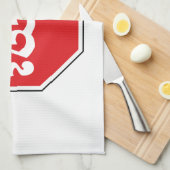 Cambodjaans STOP-teken ⚠ CHHOP Khmer Theedoek (Quarter Fold)