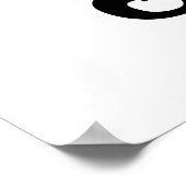 Cambodjaanse cijfers - 0 12 345 6789 Khmer Poster (Hoek)