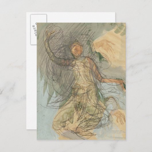 Cambodjaanse Danser Briefkaart (Voorkant / Achterkant)