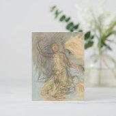 Cambodjaanse Danser Briefkaart (Staand voorkant)