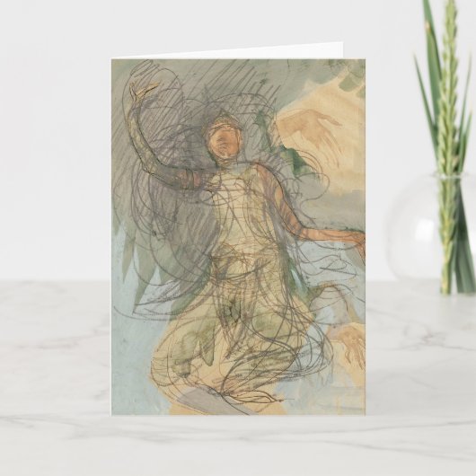 Cambodjaanse Danser Kaart (Voorkant)