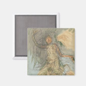 Cambodjaanse danser magneet (Voorkant / Achterkant)