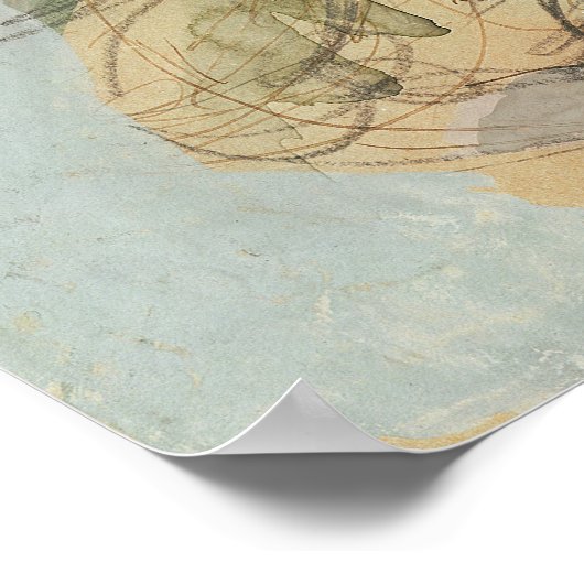 Cambodjaanse danser poster (Hoek)