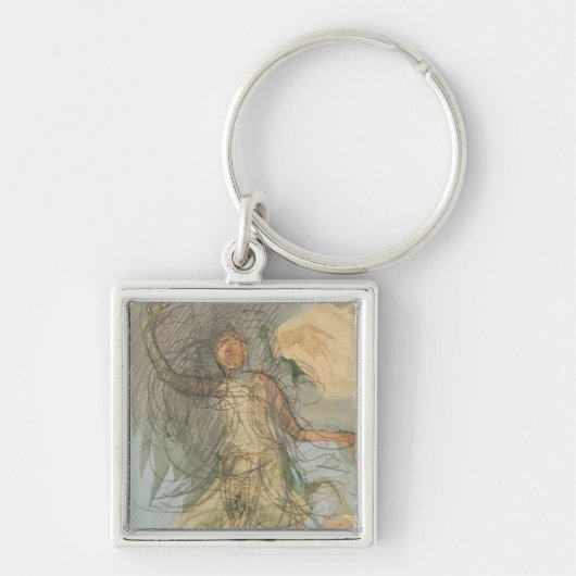 Cambodjaanse danser sleutelhanger (Voorkant)