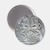 Cambodjaanse danserijsteen magneet (Voorkant / Achterkant)