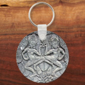 Cambodjaanse danserijsteen sleutelhanger (Voorkant)