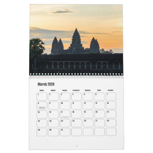 Cambodjaanse kalender (Mar 2026)