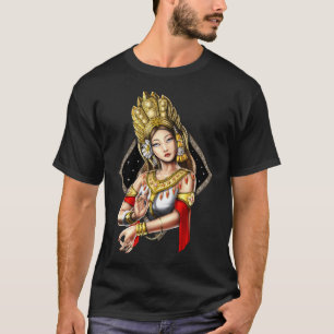 Cambodjaanse Khmer Apsara-danser T-shirt