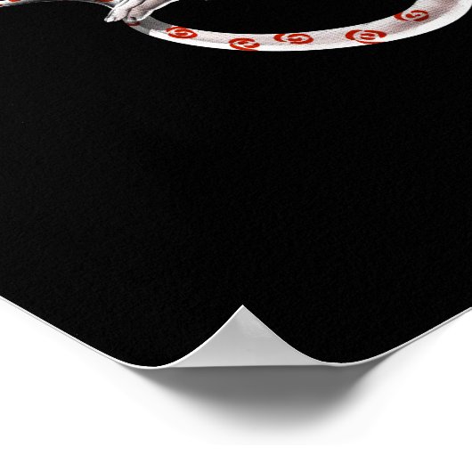 Cambodjaanse Khmer Hanuman Poster (Hoek)