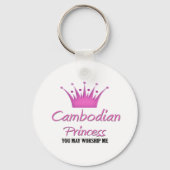 Cambodjaanse prinses sleutelhanger (Voorkant)