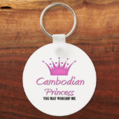Cambodjaanse prinses sleutelhanger (Voorkant)
