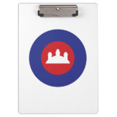 Cambodjaanse Rondel Klembord (Voorkant)