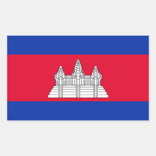 Cambodjaanse Sticker (Voorkant)
