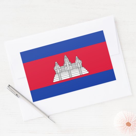 Cambodjaanse Sticker (Envelop)