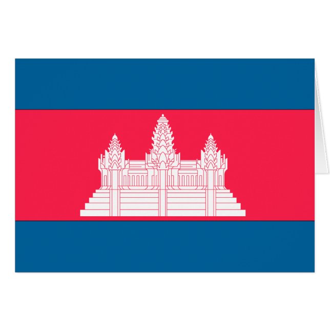 Cambodjaanse vlag (Voorkant Horizontaal)