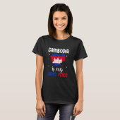 Cambodjaanse vlag 1 t-shirt (Voorkant volledig)