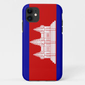 Cambodjaanse vlag; Cambodjaans Case-Mate iPhone Case (Achterkant)